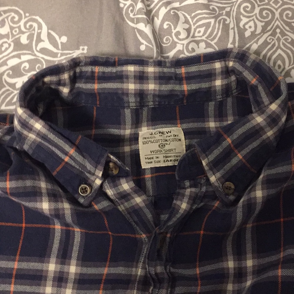 J Crew Plaid Button Down - Picture 3 of 3